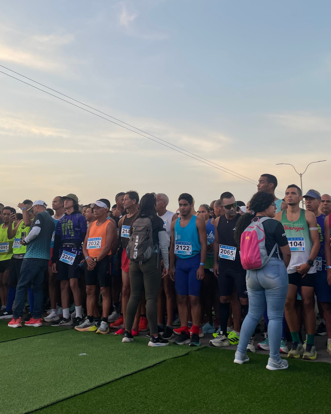 Entrega de kits en la Media Maratón San Celestino